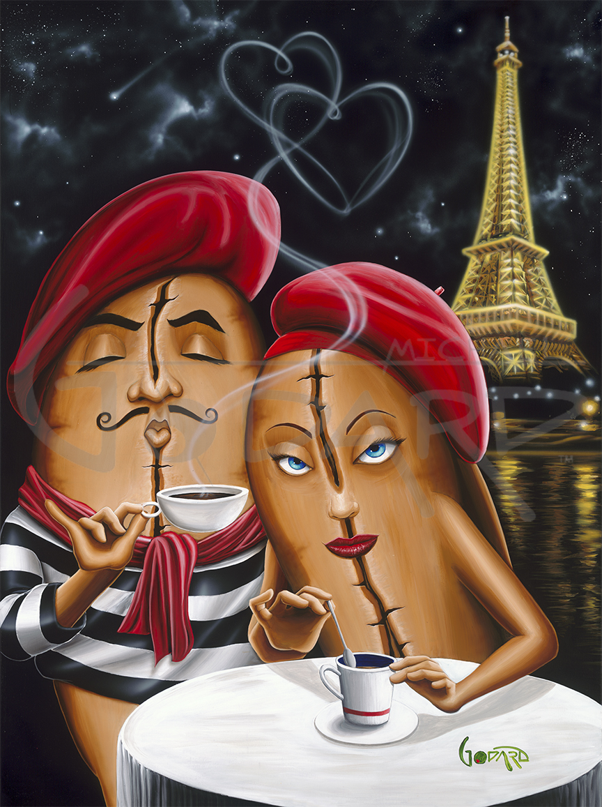 Michael Godard French Roast Romance (SN)